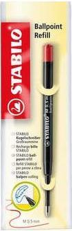 Produktbild STABILO Ballpoint Refill Kugelschreiber Grossraummine (1 Stück, Rot, 0.50 mm)