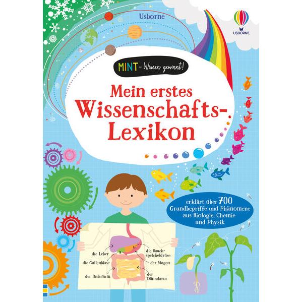 MINT – Wissen gewinnt! Mein erstes Wissenschafts-Lexikon, Kinderbücher von Lisa Jane Gillespie, Sarah Khan, Lizzie Barbe...