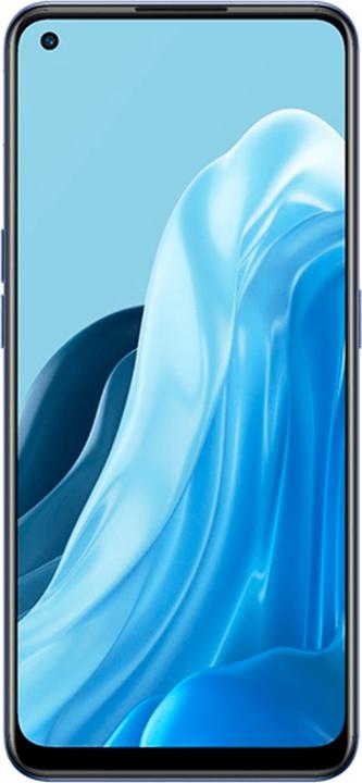 Image du produit OPPO Reno 7 5G 8/256GB bleu (256 Go, Startrails Blue, 6.40", Double SIM, 5G)