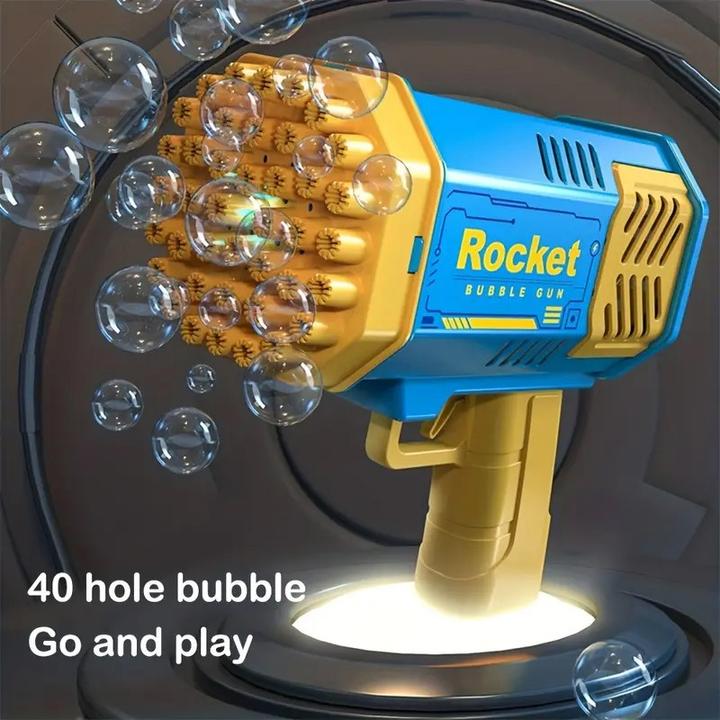 Immagine prodotto Outdoor Active Macchina a bolle d'aria elettrica a 40 fori, pistola a bolle d'aria automatica