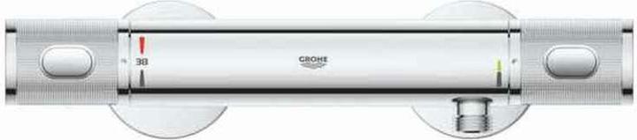 Produktbild Grohe Precision Feel Thermostat-Brausearmatur, mit ProGrip-Griff, wassersparend, chrom