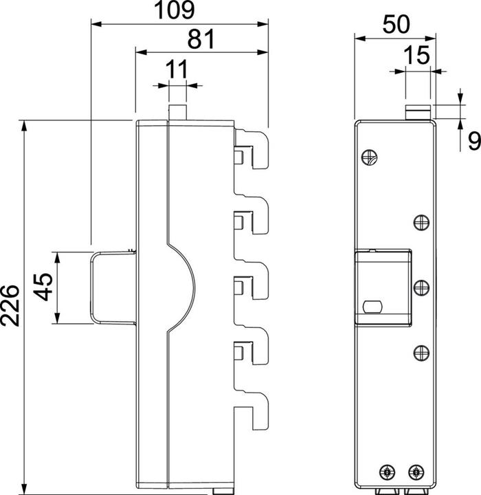 Produktbild OBO Bettermann BETTERMANN MCF38-NAR-TNC+FS