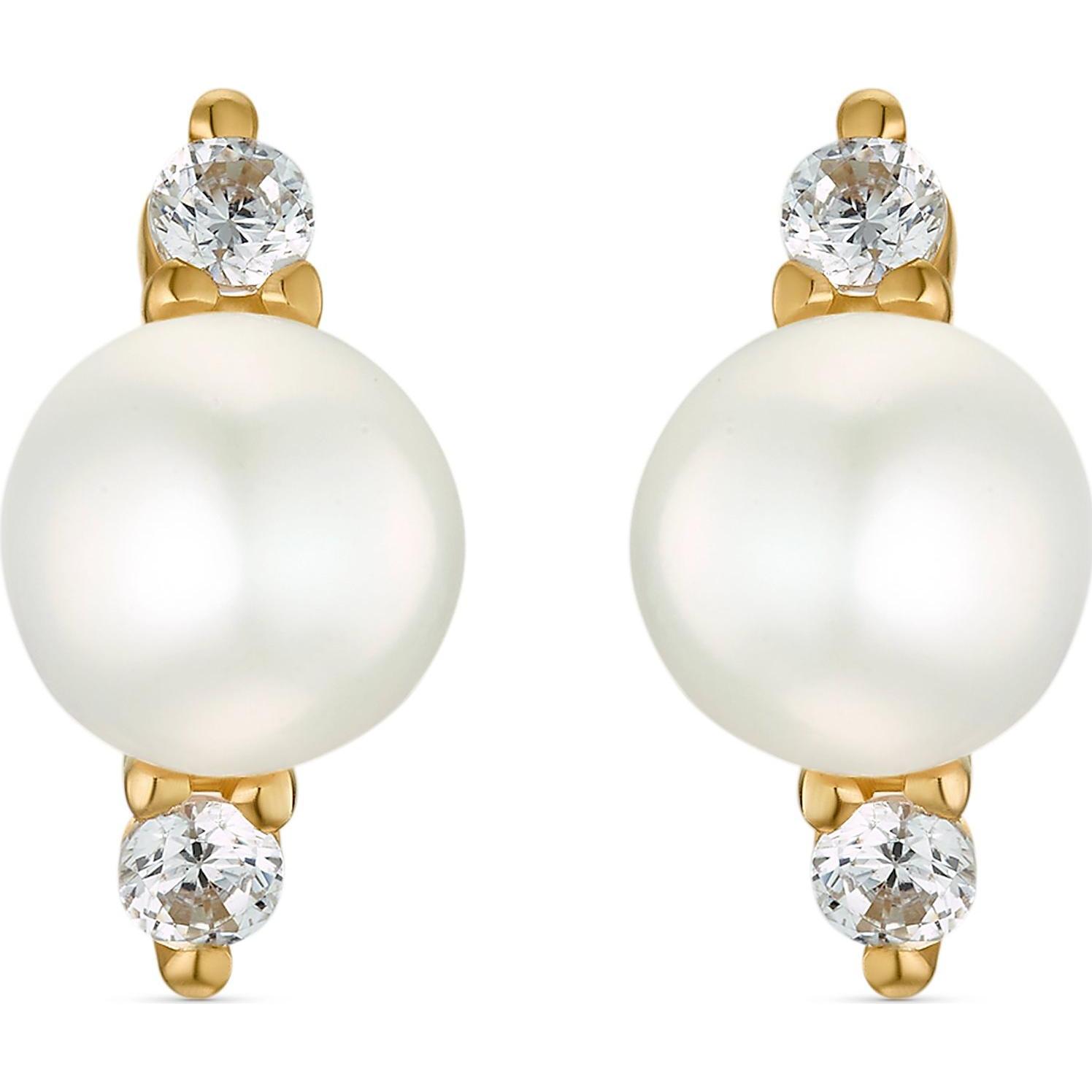 Christ, Ohrringe, Ohrstecker, (375er Gelbgold)