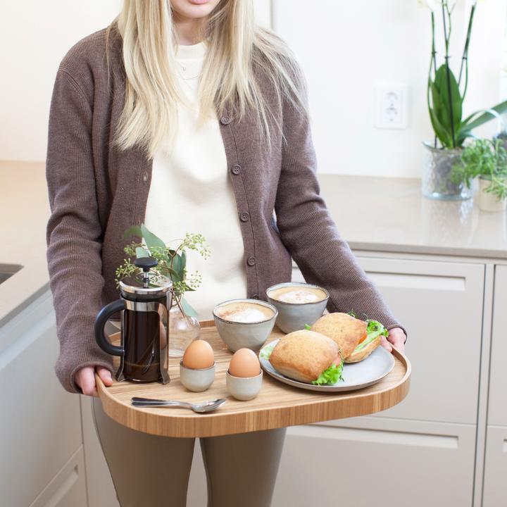 Produktbild Bosign Tablett L Oval mit Antirutsch-Beschichtung