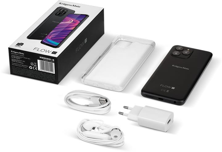 Produktbild Krüger&Matz Flow 10 (64 GB, Schwarz, 6.52", Dual SIM, 4G)