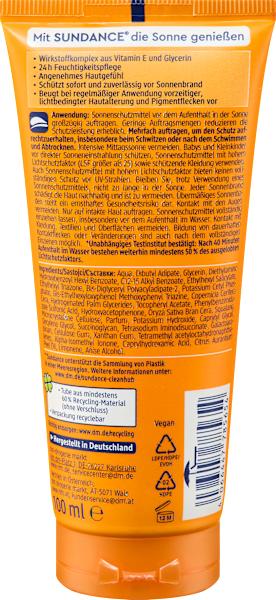 Produktbild dm Sundance Sonnencreme (Sonnencreme, SPF 50+, 100 ml)