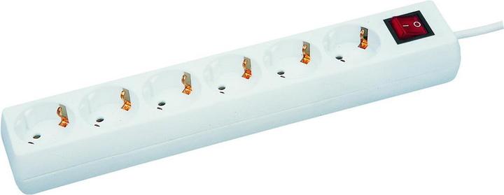 Produktbild MicroConnect Verlängerungsschnur (6 x, CEE 7/7, 5 m)