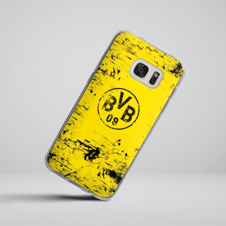 Produktbild DeinDesign Silikon Hülle für Samsung Galaxy S7 Handyhülle Case Smartphone Schutzhülle BVB Borussia Dortmund (Samsung Galaxy S7)