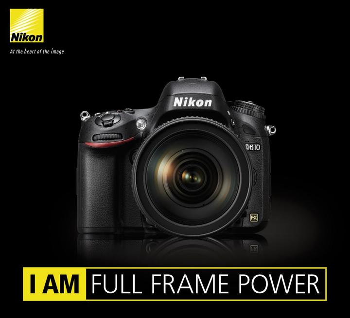 Produktbild Nikon D610 Body (24.30 Mpx, Vollformat)
