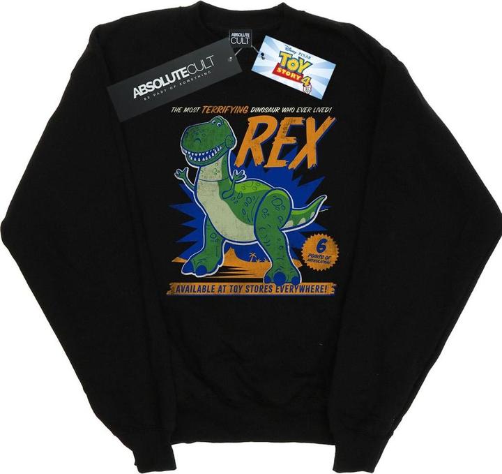 Produktbild Disney Toy Story 4 Rex Terrifying Dinosaur Sweatshirt Mädchen (116)