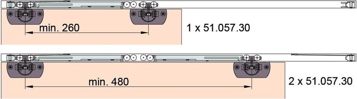 Produktbild HAWA Dämpfungseinheit -CLIPO 16 + REGAL C