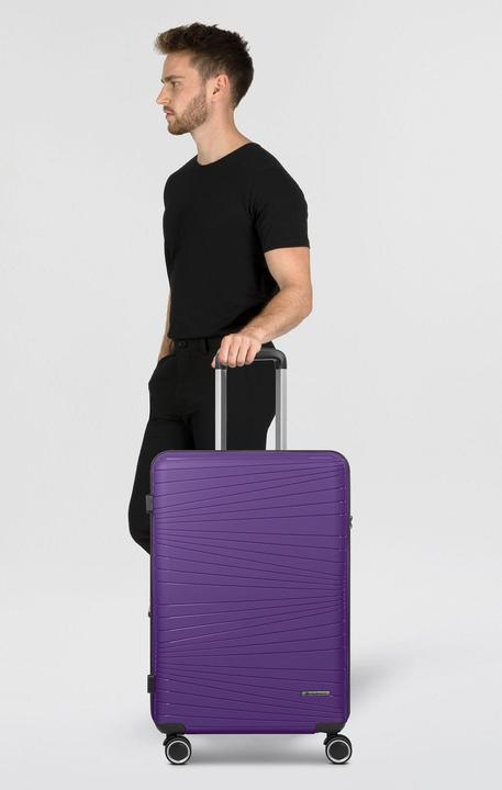 Actual product image Franky Dallas 3.0 4 Rollen Trolley M 65 cm mit Dehnfalte (74 l)