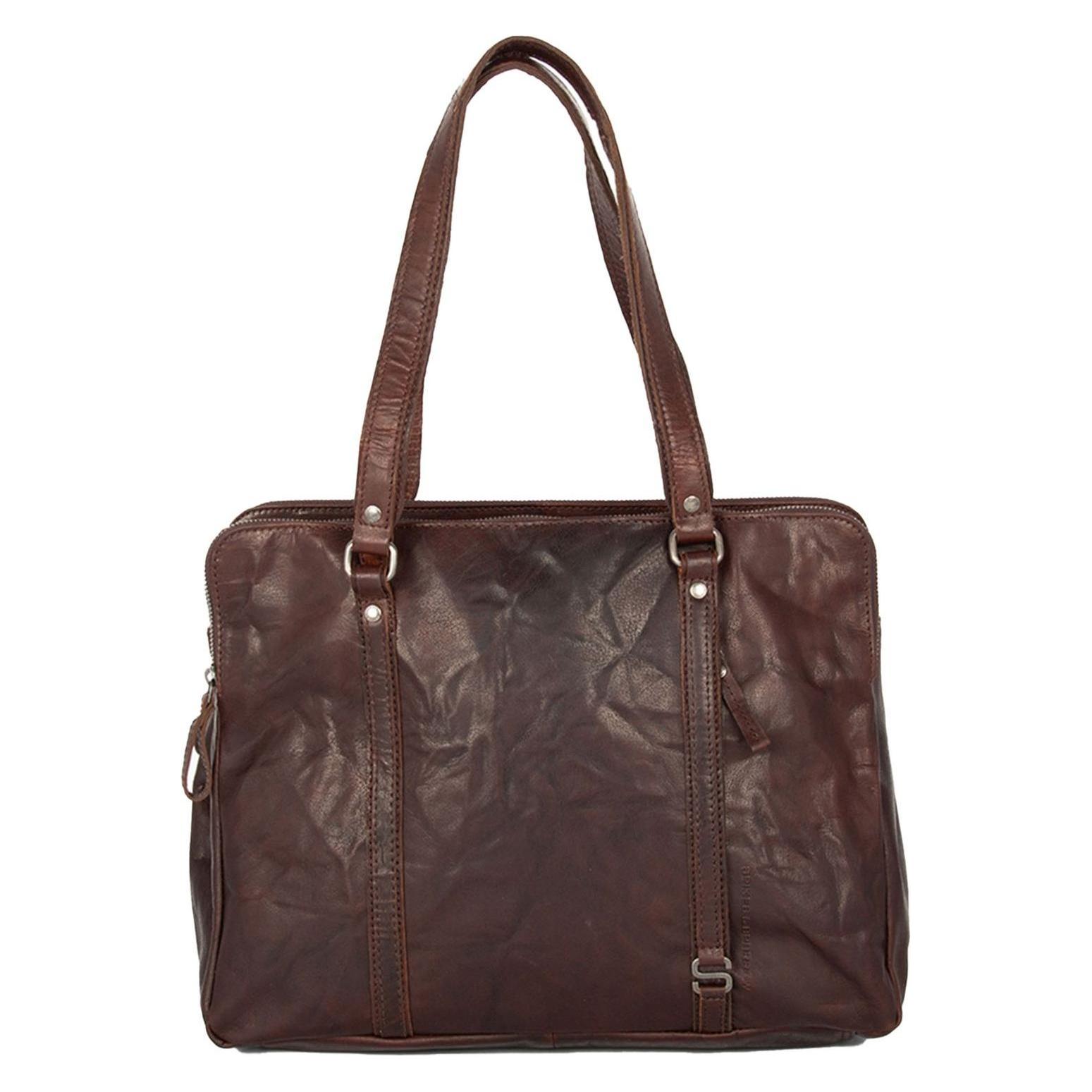 Spikes & Sparrow, Herren, Handtasche, Kansas Shoulderbag, Braun