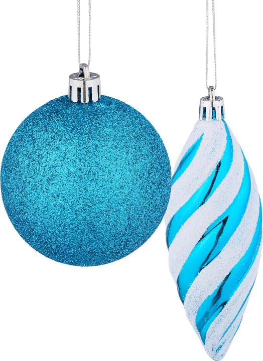 Productafbeelding Relaxdays 72-delige kerstballen set (72 -Part)