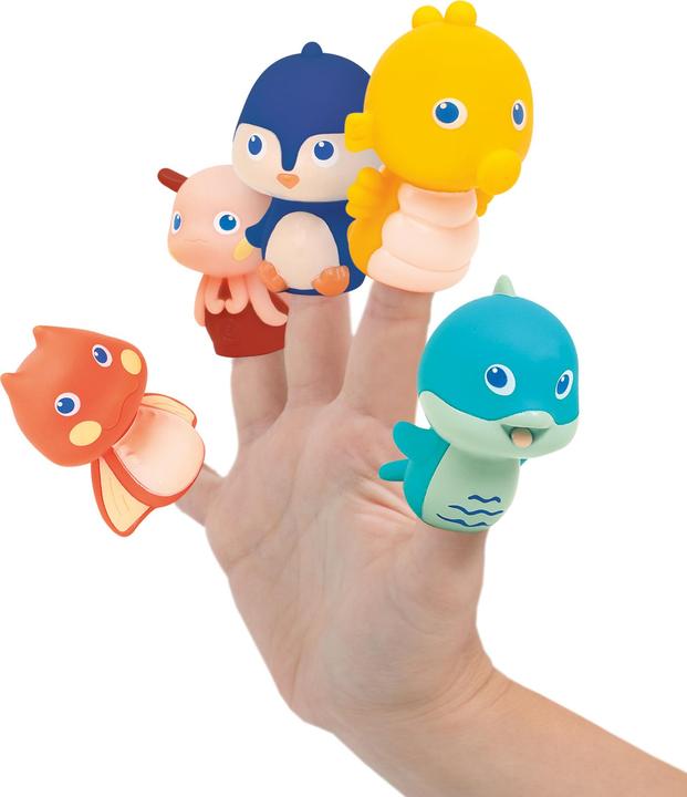 Actual product image LUDI Bath book and Finger figures - (LU40018)