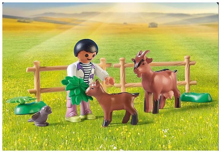 Productafbeelding Playmobil 71442 Trekker met aanhanger en watertank (71442, Playmobil Land)