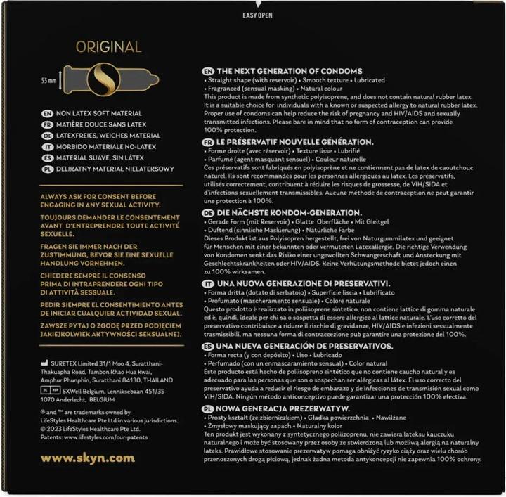 Immagine prodotto Skyn originale (40 pz.)