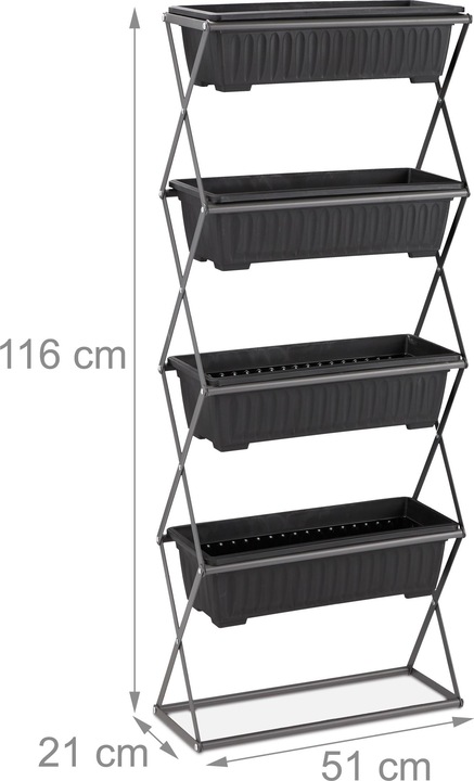 Actual product image Relaxdays Vertikalbeet