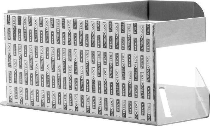 Produktbild Wenko SW Eckablage Meleto silber (285 x 18 x 80 cm)