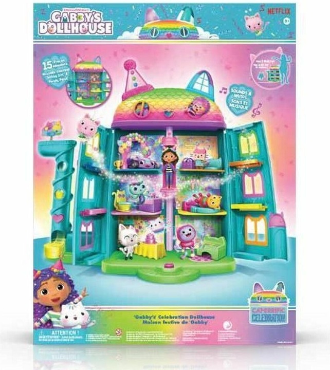Actual product image Spin Master GDH Gabby's Purrfect doll's house