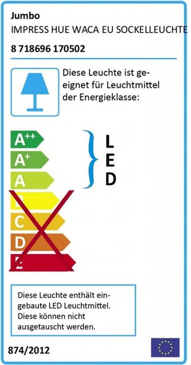 Energie-Label Philips Hue Impress (1200 lm, IP44)