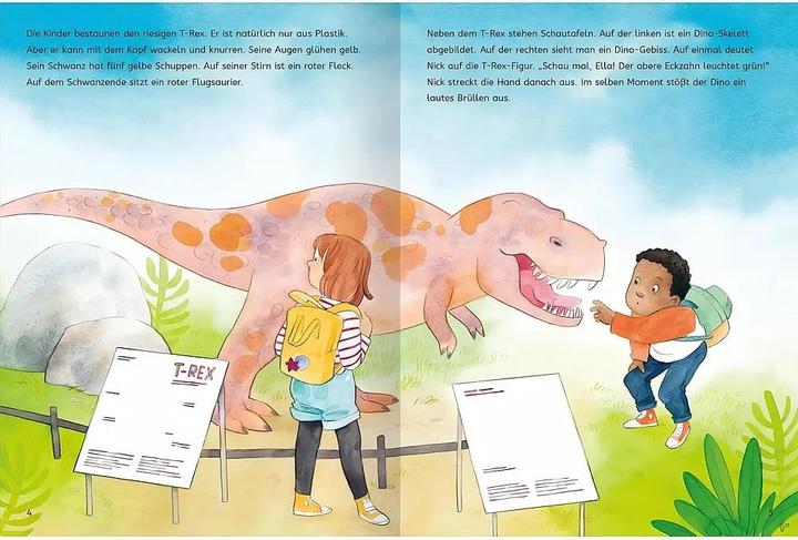 Produktbild Mit Stickern Lesen lernen – Abenteuer im Dino-Park