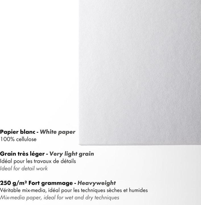 Actual product image Clairefontaine Paint ON (250 g/m², 40 x)