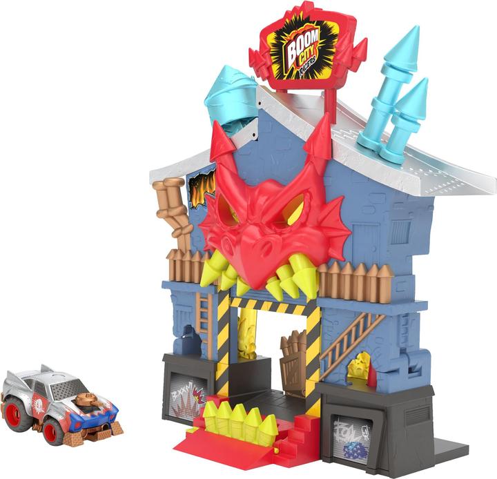 Actual product image Zuru Boom City Racers Fireworks Factory - 3-in-1 playset - Rip, Race, Explode collectible toy, au