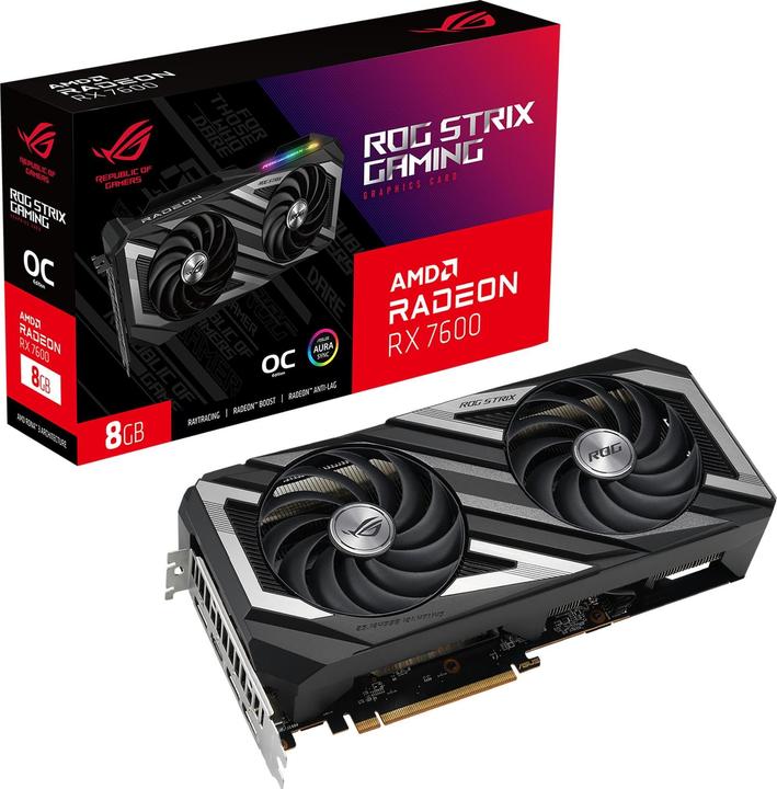 Produktbild ASUS ROG Strix Radeon RX 7600 OC (8 GB)