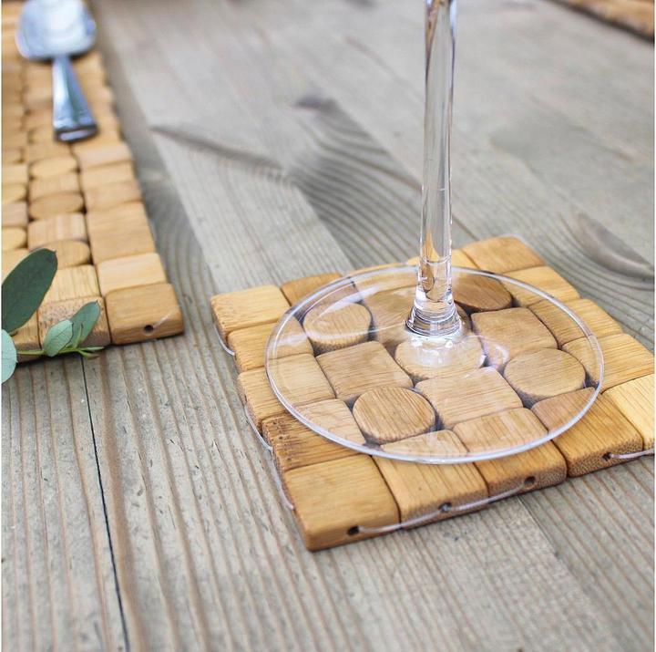 Image du produit Saleen Dessous de verre 'Mosaïque' set de 4 pièces (4 x)