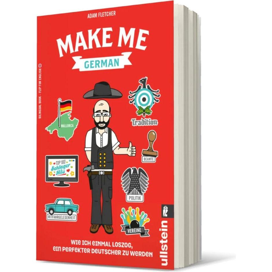 Thumbnail - Make me German! Zweisprachiges Wendebuch Deutsch/ Englisch, Belletristik von Adam Fletcher