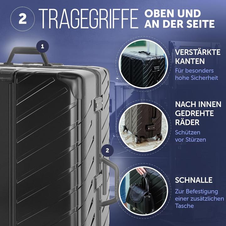 Actual product image Lettoo Hartschalen-Handgepäckkoffer (42 l)