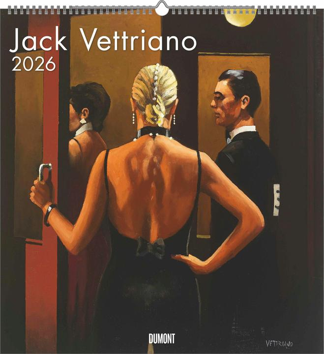 Produktbild Jack Vettriano 2026 - Kunst-Kalender - Wand-Kalender - 45x48 (45 x 48 cm)