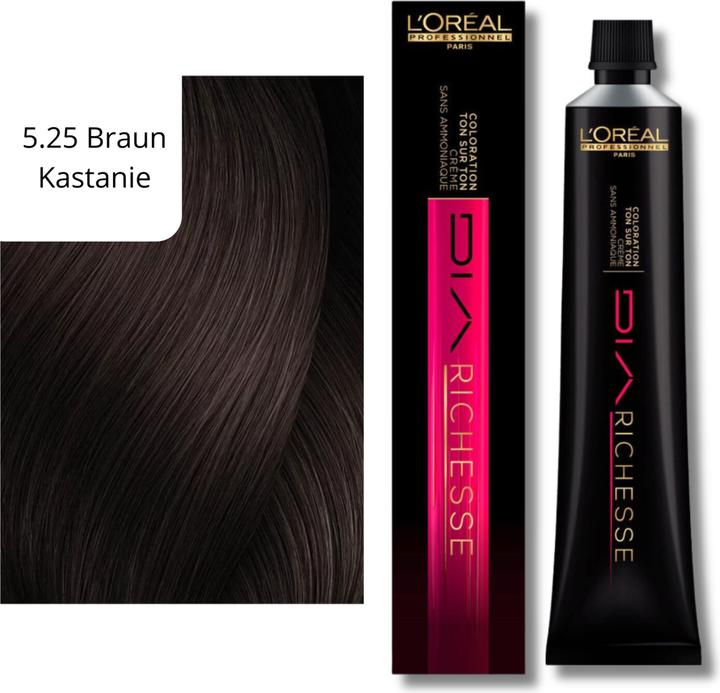 Image du produit L'Oréal Professionnel Dia Richesse (5,25 Marron Marron Châtaigne)
