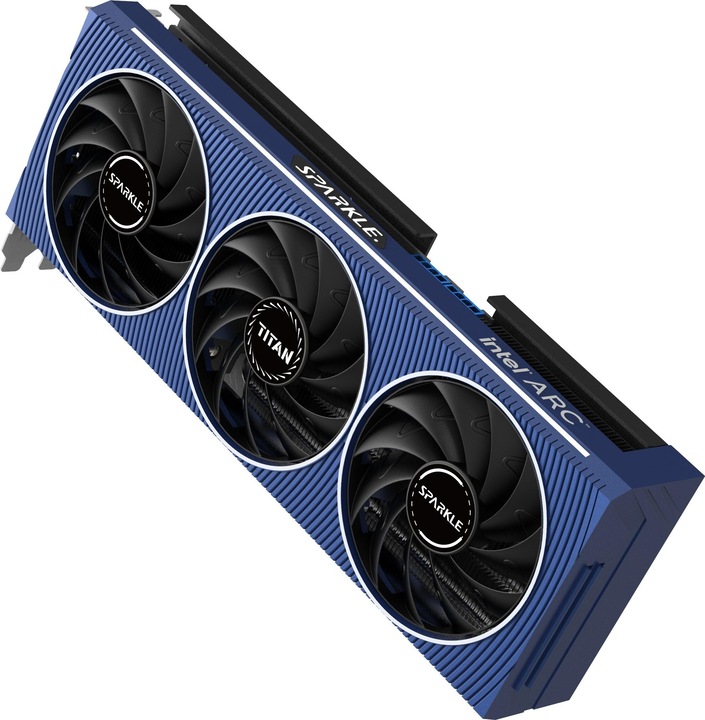 Actual product image Sparkle Intel A770 Titan OC Triple Fan 16GB Intel VGA Card retail (16 GB)