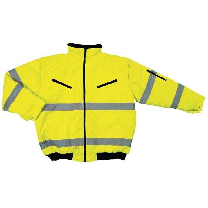 Prevent, Arbeitsjacke, Warnschutz-Pilotenjacke Grösse XXL gelb (XXL)
