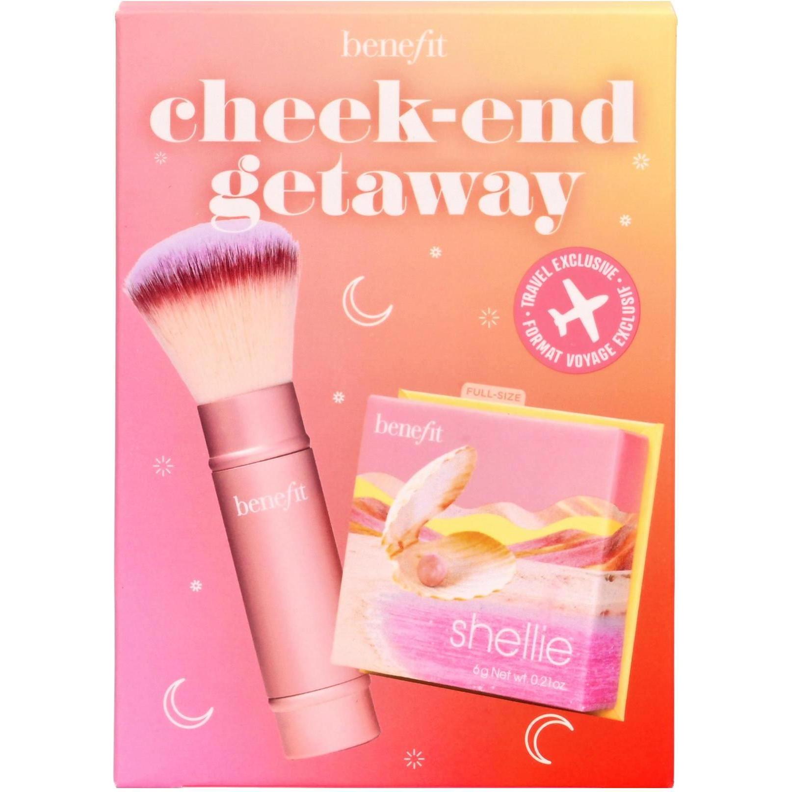 Benefit Cosmetics Rosa Blush, Set Getaway Di Benefit Per Le Guance (Rosa Conchiglia Calda)