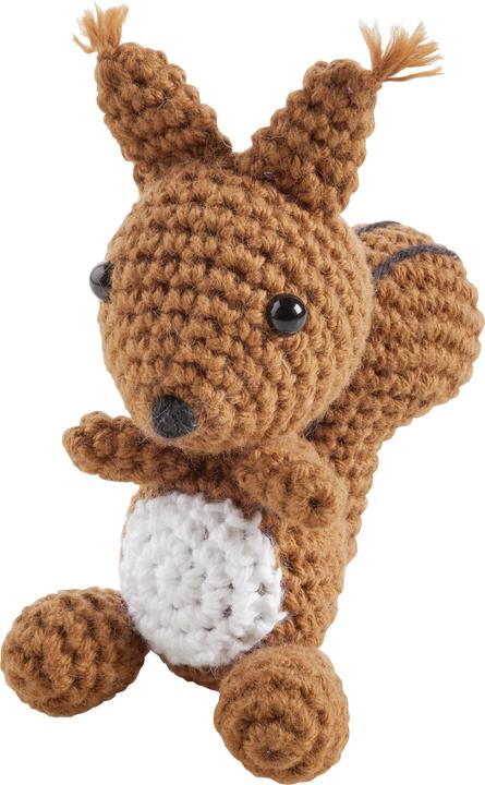 Actual product image Folia Mini crochet set squirrel