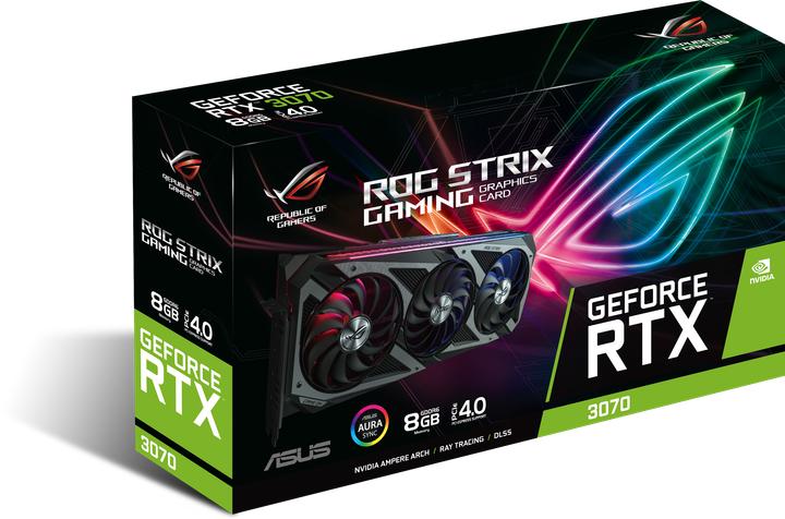 Produktbild ASUS GeForce ROG STRIX RTX 3070 GAMING-8G (8 GB)