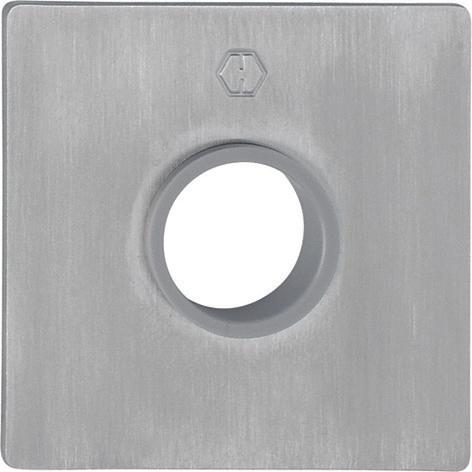 Actual product image Hoppe Handle and key rosettes E848N/E848NS (Door rosette)