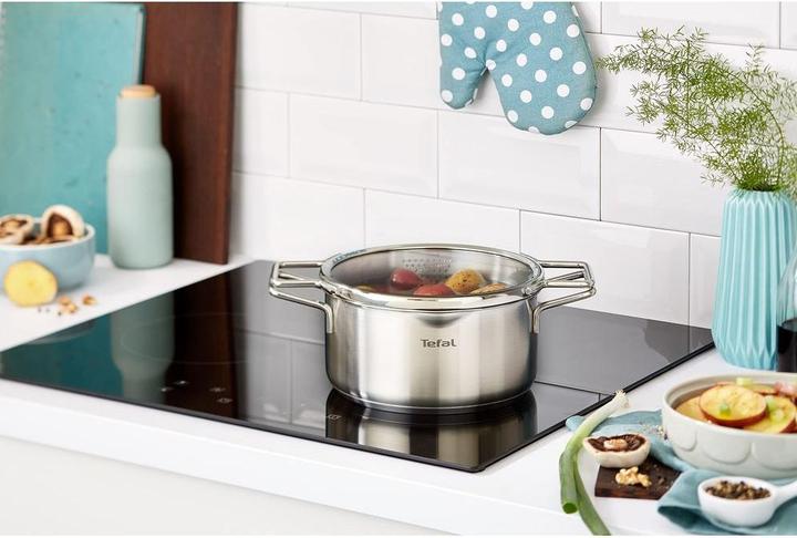 Actual product image Tefal Nordica Kochtopf 20 cm (20 cm, Pot, Stainless steel)