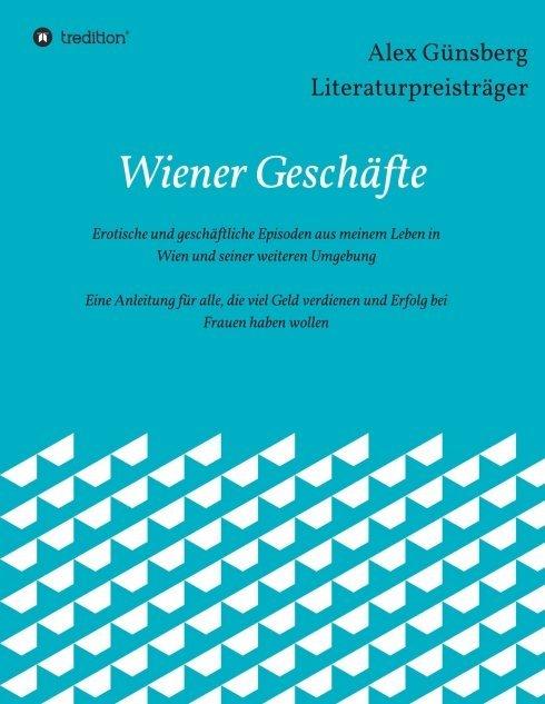 Produktbild Wiener Geschäfte (Deutsch, Alex Günsberg, 2016)