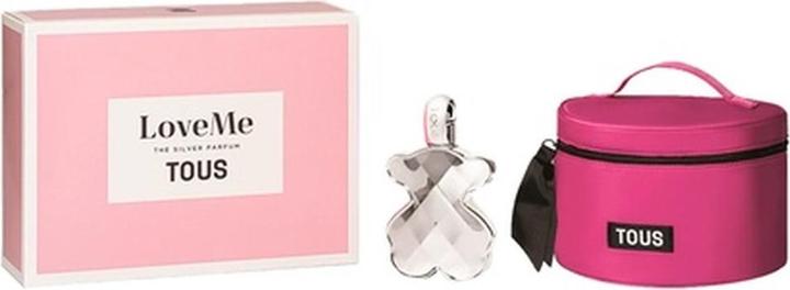 Tous Loveme The Silver Parfum 90+Vanity (Parfum Set)