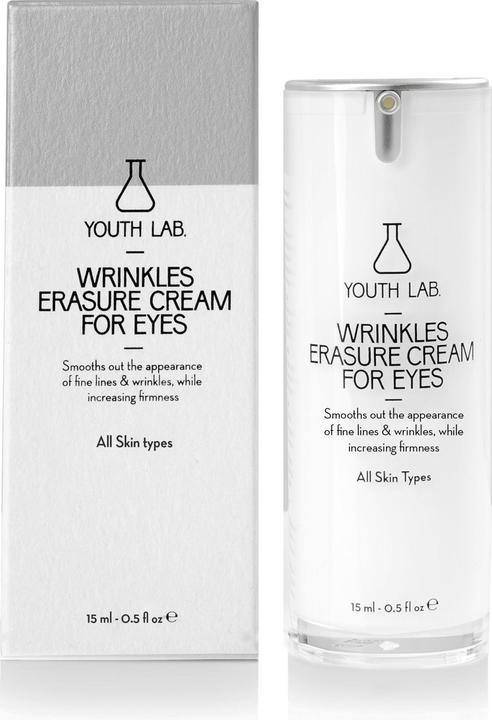 Produktbild Youth lab. Wrinkles Erasure Cream For Eyes (Augenpflege Crème, 15 ml, Tag)
