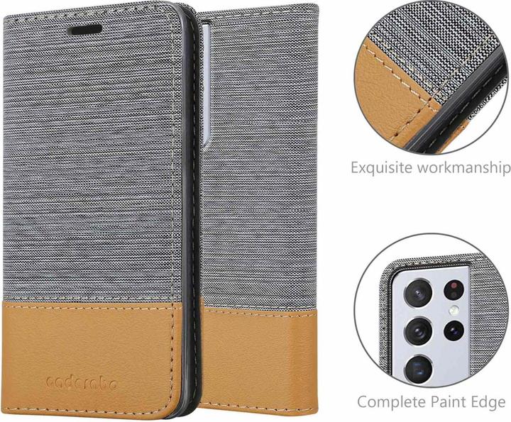 Produktbild Cadorabo Jeans Book Hülle (Samsung Galaxy S22 Ultra)