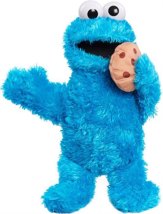 Actual product image Just Play Sesame Street Tickle me Crumbs Moster plush figure (33 cm) (11.80 cm)