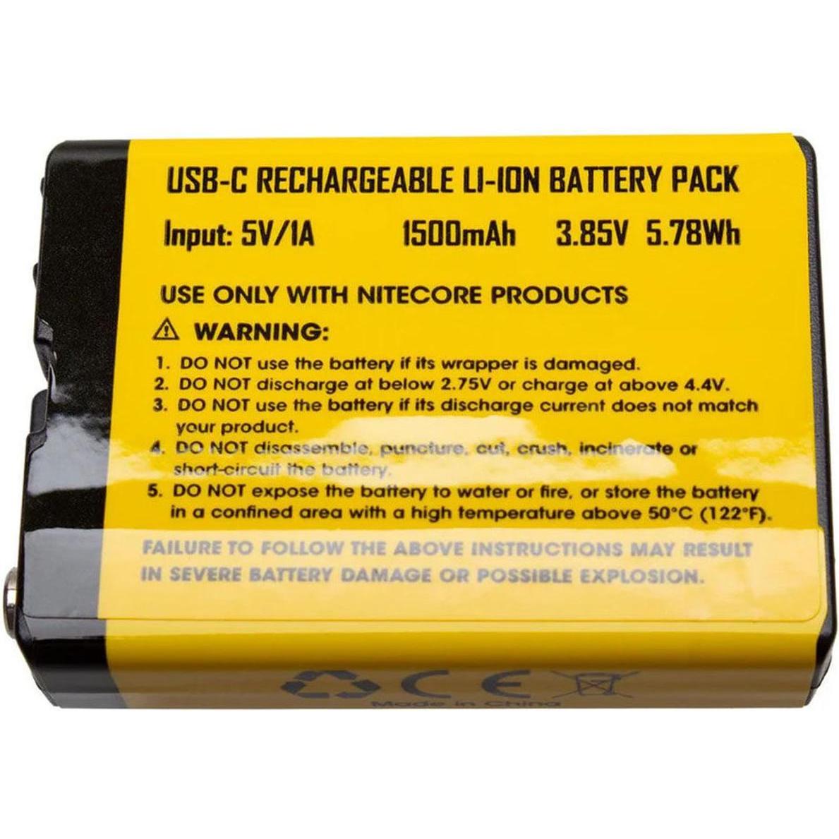 Nitecore, Accessori per torce, HLB1500