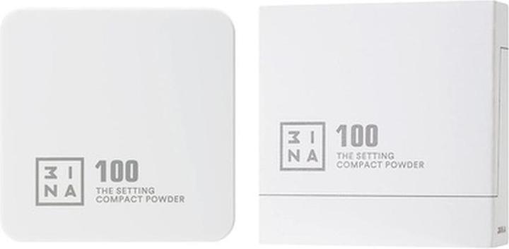 Immagine prodotto 3INA Makeup The Setting Compact Powder 100 White Mineral Powder - Long Lasting Mattifying Effect - N