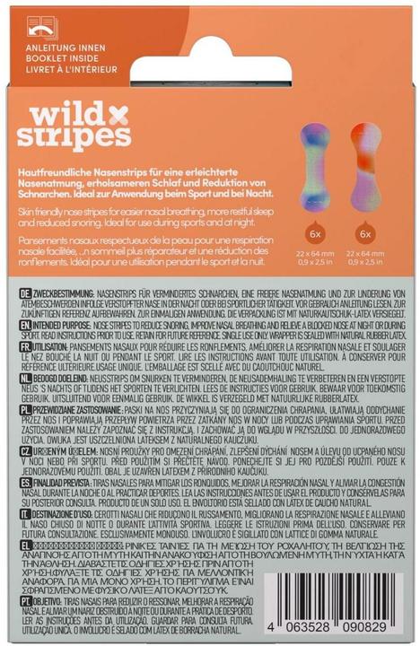Image du produit Wild Stripes Nasen Strips 12
