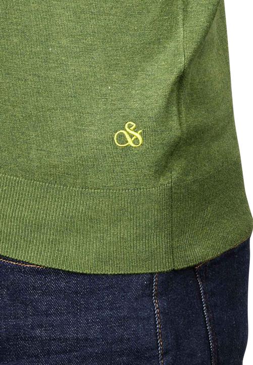 Actual product image Scotch & Soda Regular Fit Pullover Turtle Neck Green (L)